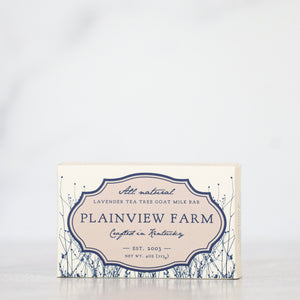 Plainview Farm Goat Milk Bar Soap - Kentucky Soaps & Such