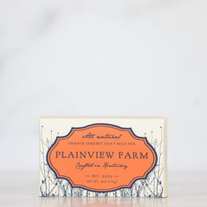 Plainview Farm Goat Milk Luxury Bar Soap Selection - Kentucky Soaps & Such